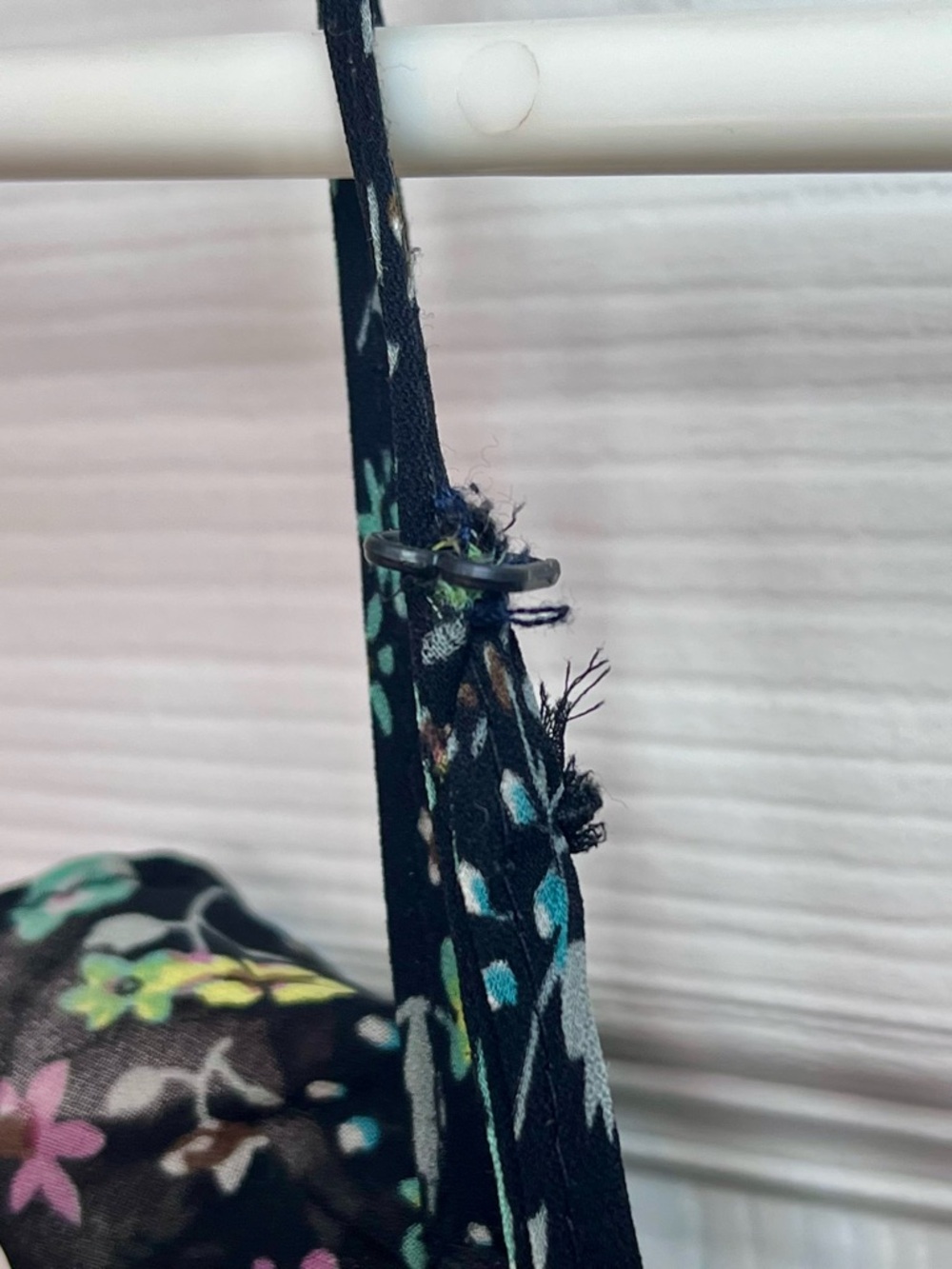 Floral Ruffle Maxi Forever 21 Smocked Waist Dress - Black / Multi - Sz Med - Picture 5 of 6